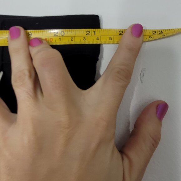 Intuitions Black Trousers Business Casual Wide Leg Dress Pant Plus Size 22W - Picture 11 of 13